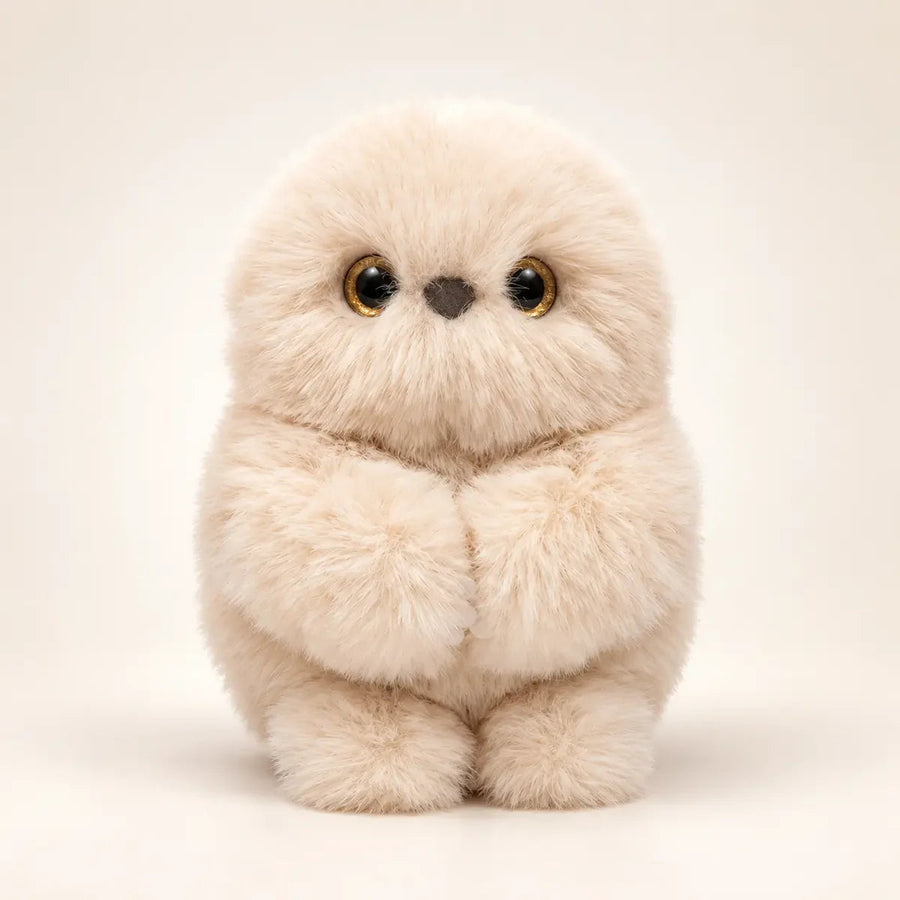 White Interactive Owl Plush