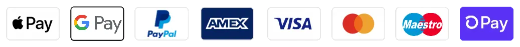 Accepted payment methods